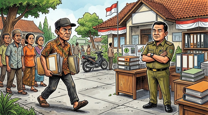 Paku Mas Siap Layangkan Surat Laporan Audit Investigatif Dugaan Penyelewengan Dana Desa Cinagara