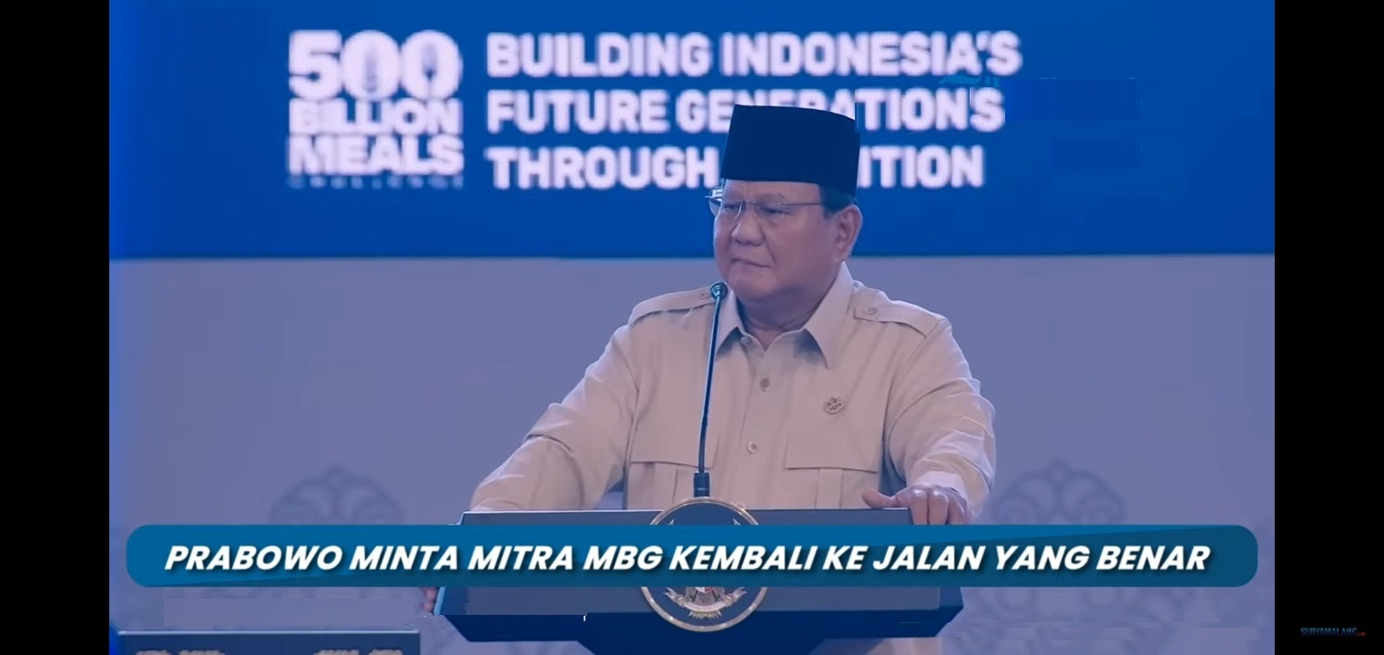 Presiden Akan Menindak  Tegas Pihak yang Lalai dan Tidak Bertanggung Jawab, Termasuk Unsur Pimpinan Terkait MBG