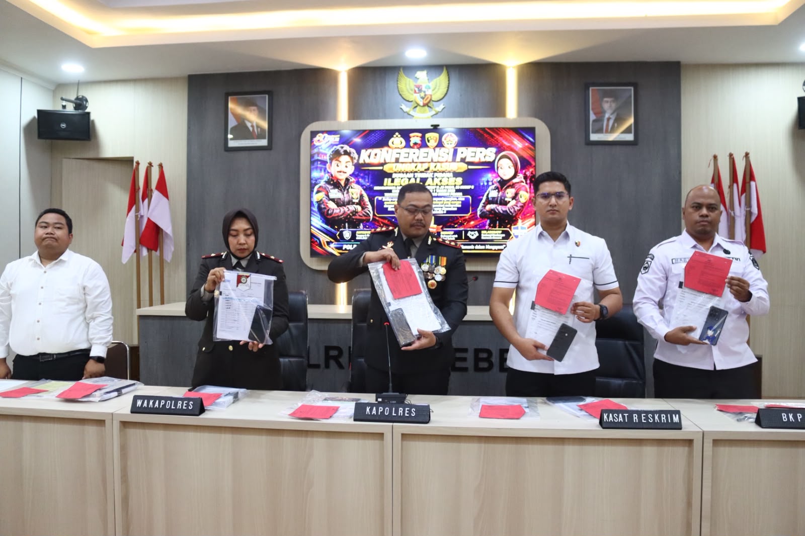 Manipulasi Presensi ASN Terbongkar, Polres Brebes Amankan 9 Tersangka