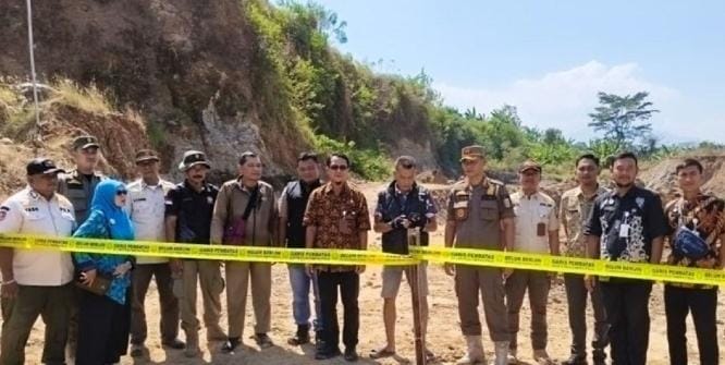 Penambangan Lahan Hijau di Desa Rajakwesi Mayong Dihentikan, Langgar Kesepakatan