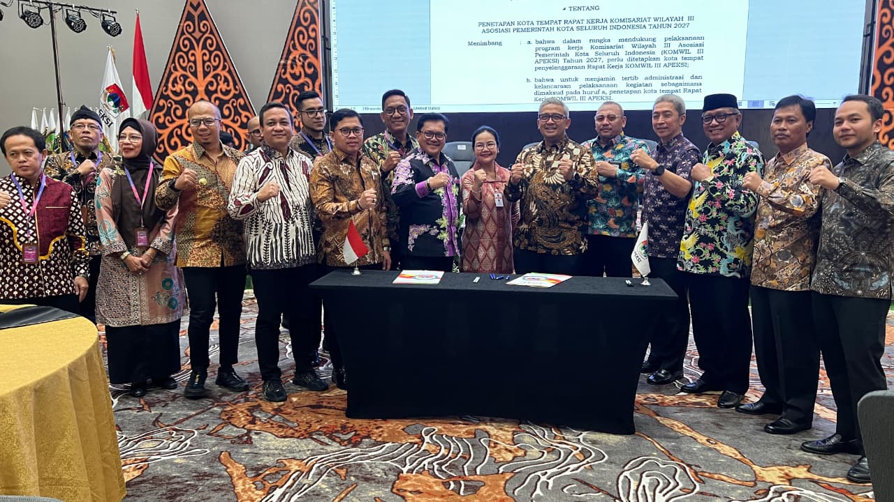 Kota Cirebon Tuan Rumah Rakorkomwil III APEKSI 2027
