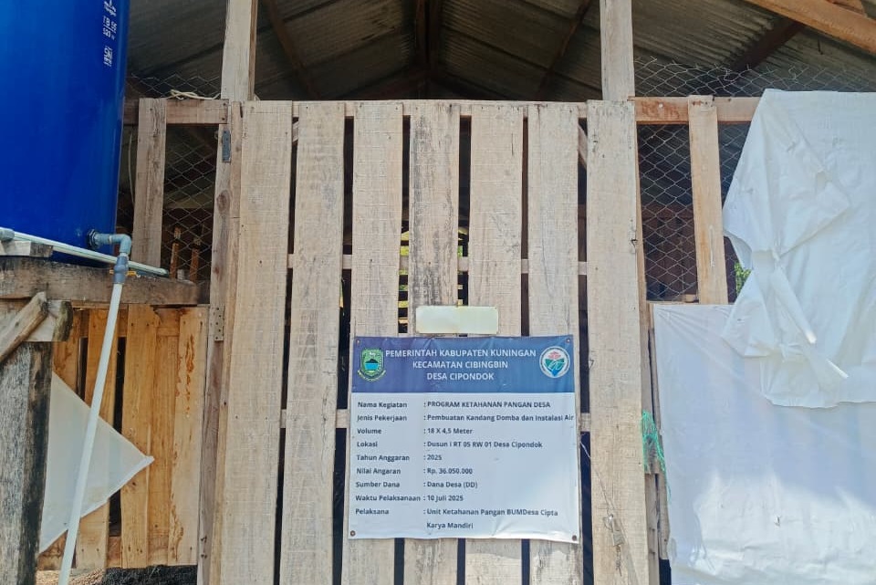 Bumdesa Cipta Karya Mandiri Tuai Hasil dari Program Peternakan Kambing