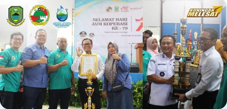 Kopkar PAM Tirta Kamuning Sabet Penghargaan Koperasi Berprestasi 2026 Tingkat Kabupaten Kuningan