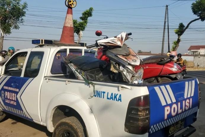 Terjadi Tabrakan Beruntun Jalur Jepara–Kudus, Korban Semuanya Selamat
