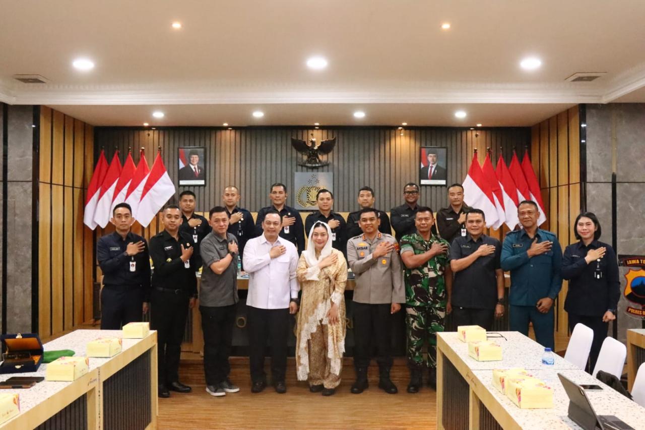 Bupati Brebes Temui Siswa Sespimmen Polri, Bahas Persoalan Pupuk Subsidi