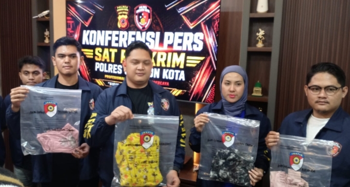 Satreskrim Polres Ciko Amankan Pedagang Cimin Keliling, Dugaan Pencabulan 7 Anak 