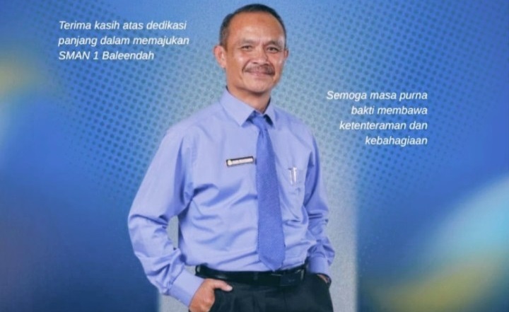 Akhir Pengabdian Penuh Inspirasi, Kepala SMAN 1 Baleendah Purna Tugas