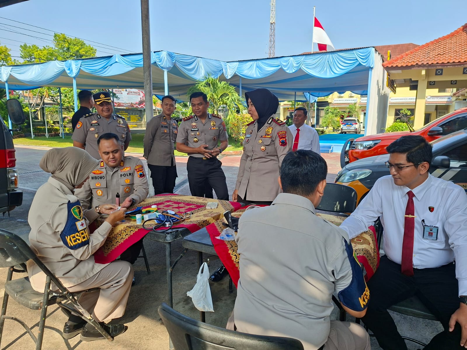 Sidokkes Polres Brebes Gelar Pemeriksaan Kesehatan, Pastikan Kondisi Personel Tetap Prima