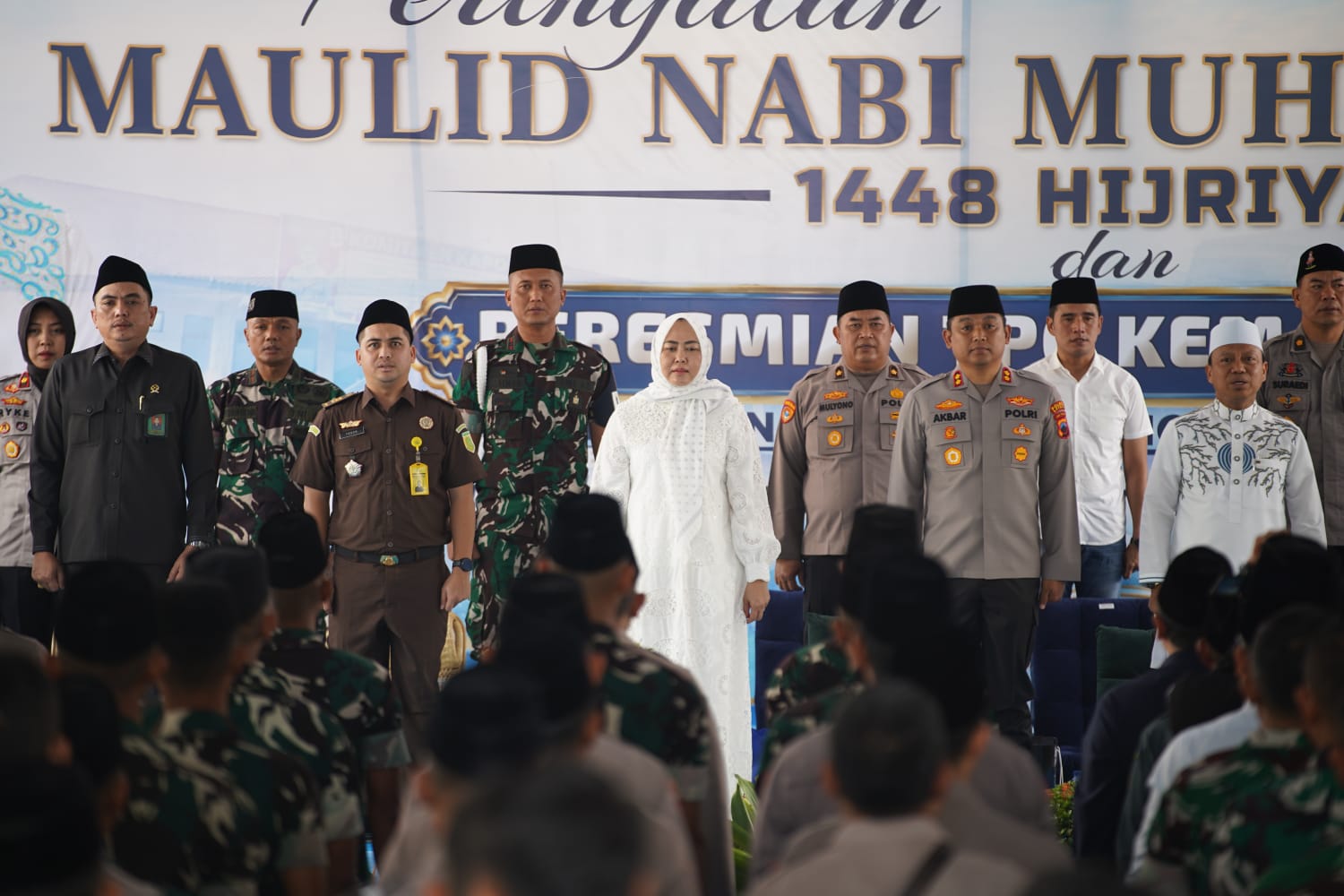Maulid Nabi di Polres Brebes, Ustadz Das’ad Latif Ingatkan Polisi: Jaga Sholat, Sabar dan Teladani Rasulullah