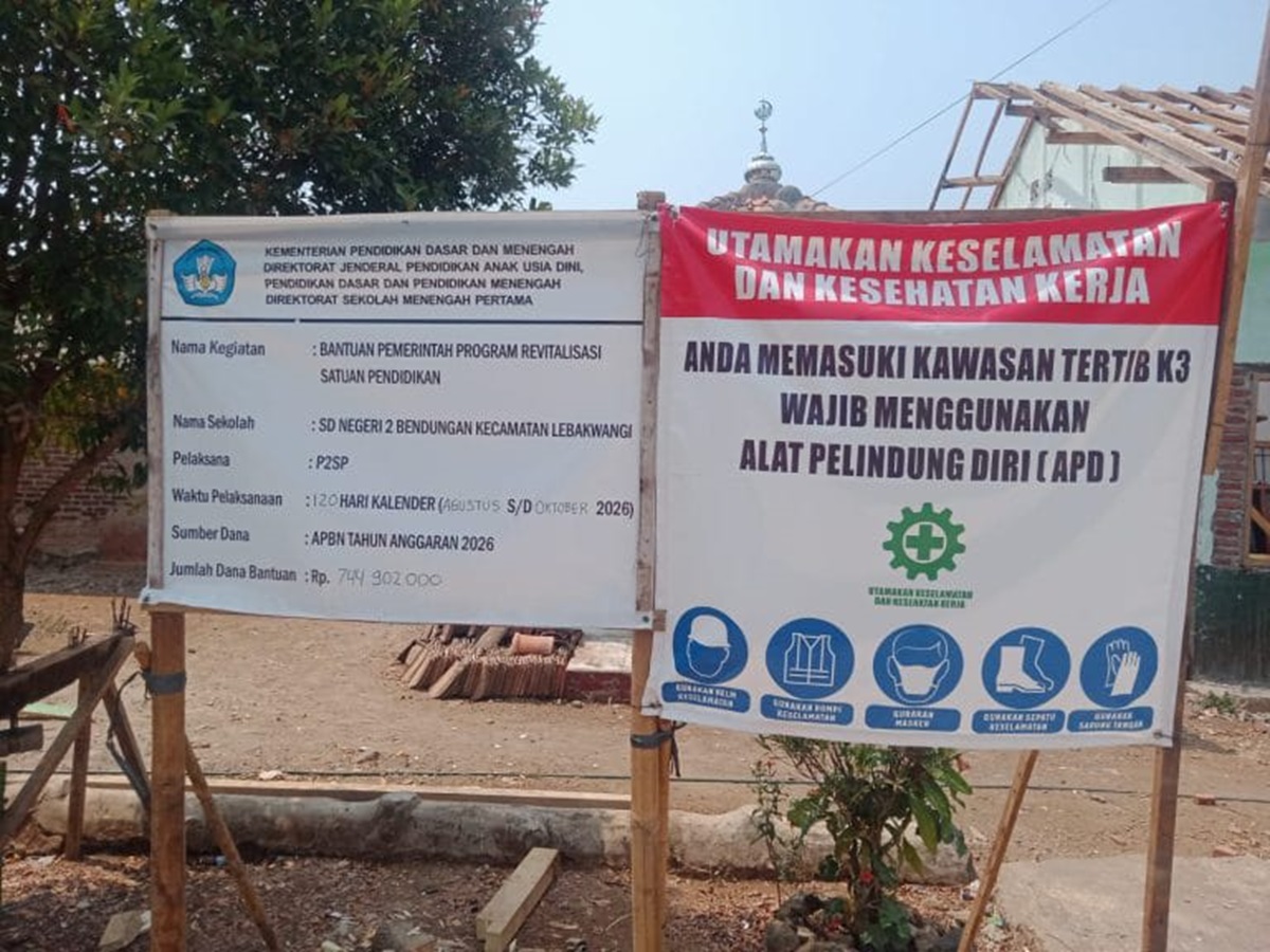 Pemberitaan Revitalisasi SDN 2 Bendungan Mendapat Tanggapan dari Vendor Baja Ringan