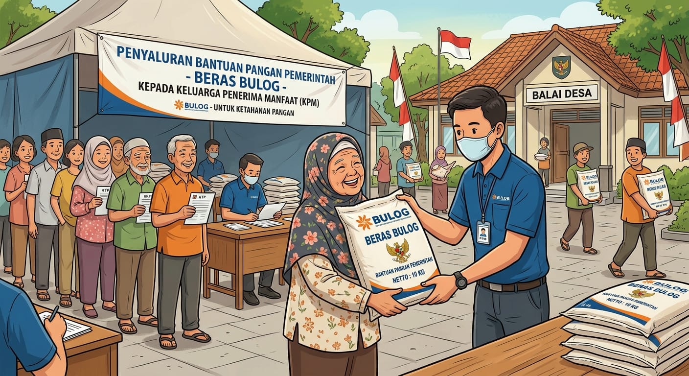 Penyaluran Bantuan Beras di Desa Tuk Karangsuwung Diduga Tak Sesuai Regulasi