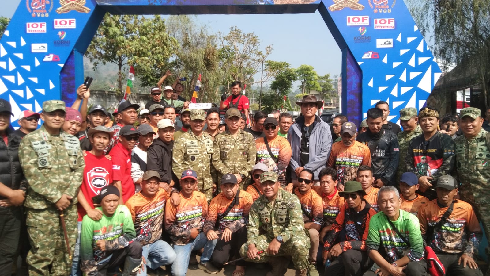 HUT TNI ke-81 di Ciwidey, Ada Baksos dan Offroad Nasional
