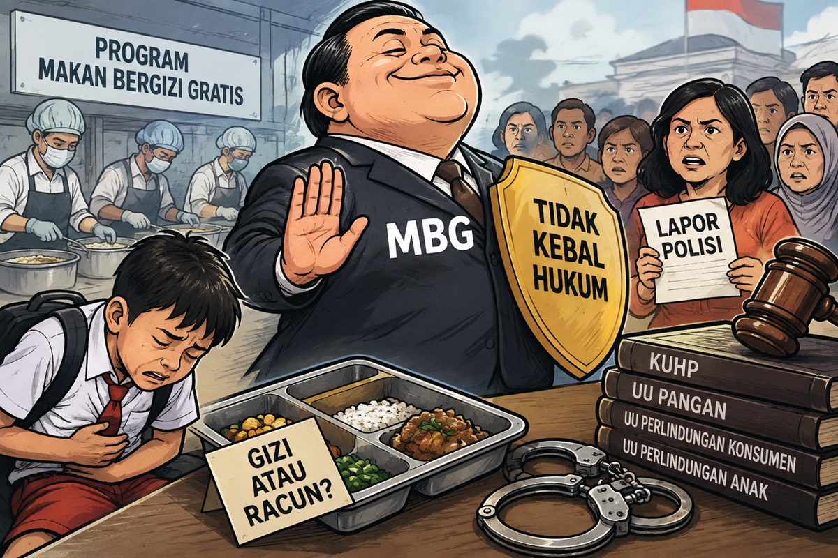 MBG Tak Kebal Hukum, Kasus Ciwaru Diduga Masuk Ranah Pidana