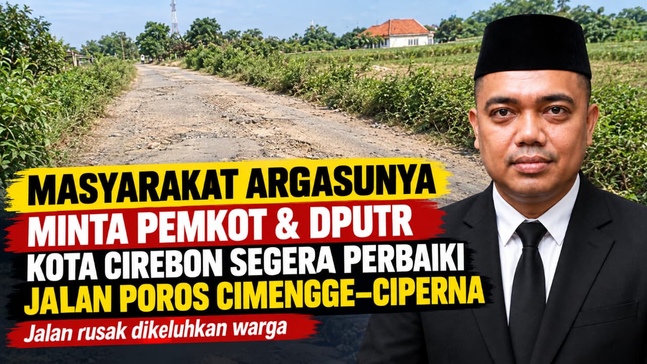 Warga Argasunya Minta Jalan Poros Cimengge–Ciperna Segera Diperbaiki Sebelum Musim Hujan