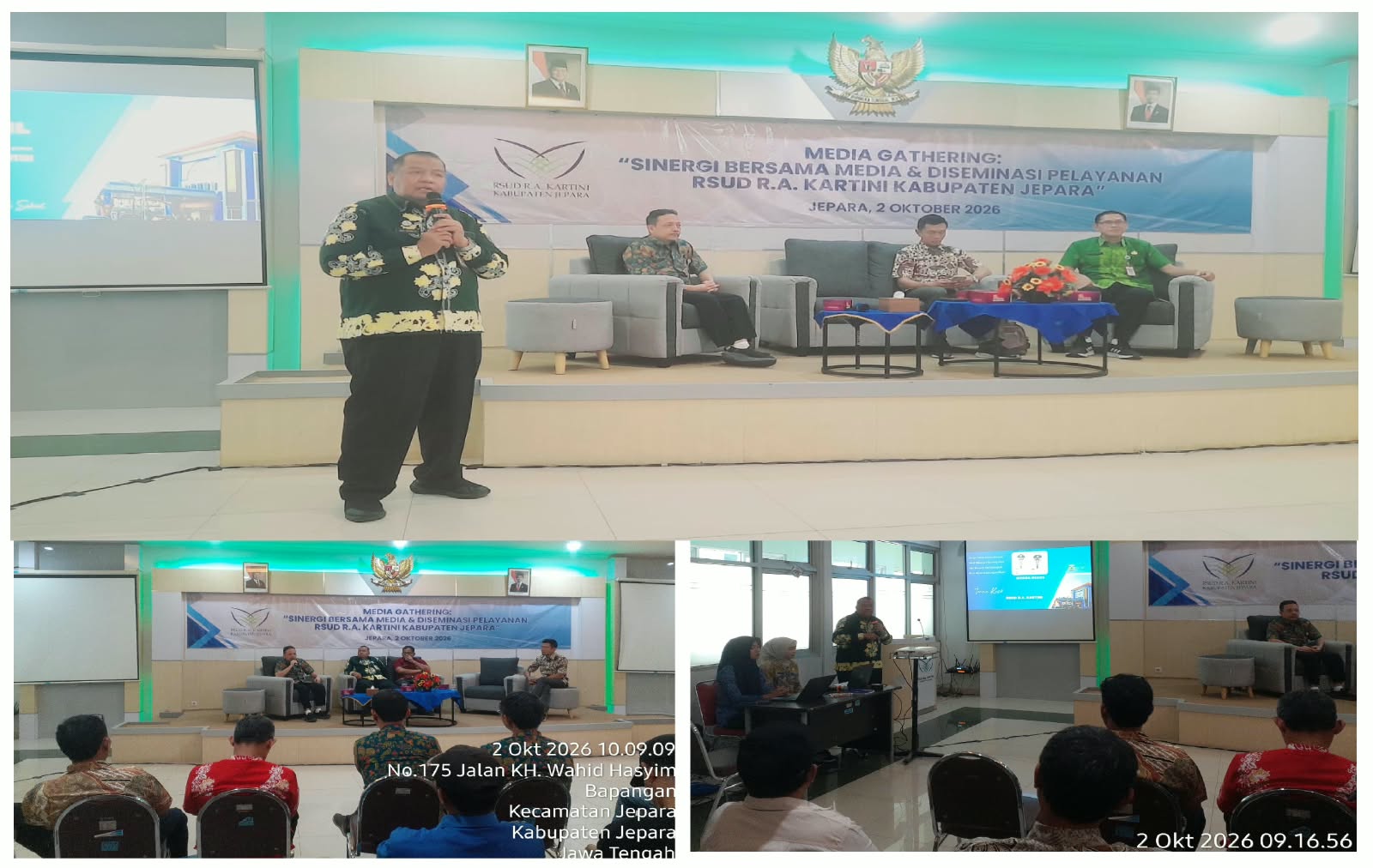 Media Gathering : Sinergi Bersama Media dan Diseminasi Pelayanan RSUD R.A. Kartini Kabupaten Jepara