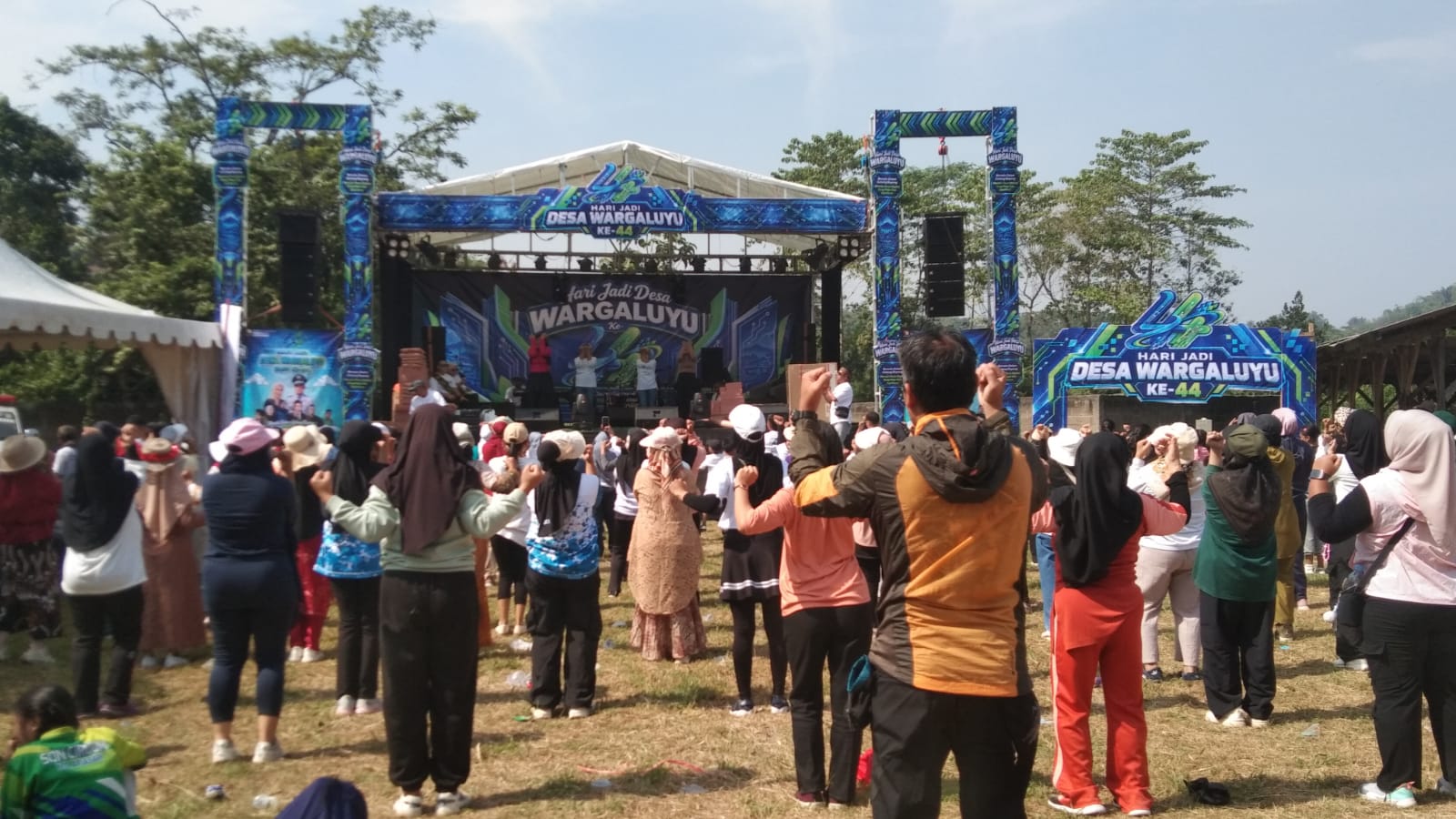 Hari Jadi ke-44 Desa Wargaluyu Meriah, Usung Semangat Gotong Royong Menuju Desa Digital