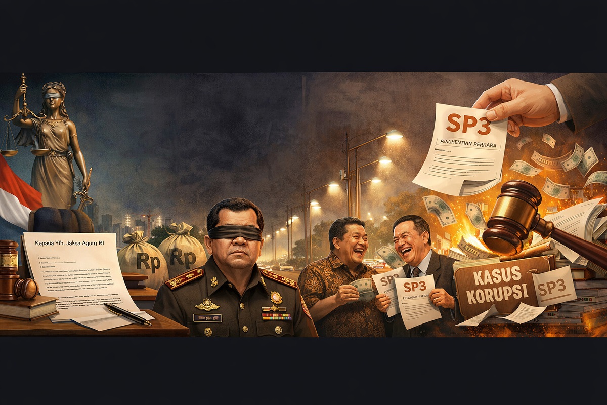 Surat Terbuka untuk Jaksa Agung, Kejaksaan Hentikan Kasus PJU Kuningan Caang 117 Miliar , Obral SP3 untuk Koruptor