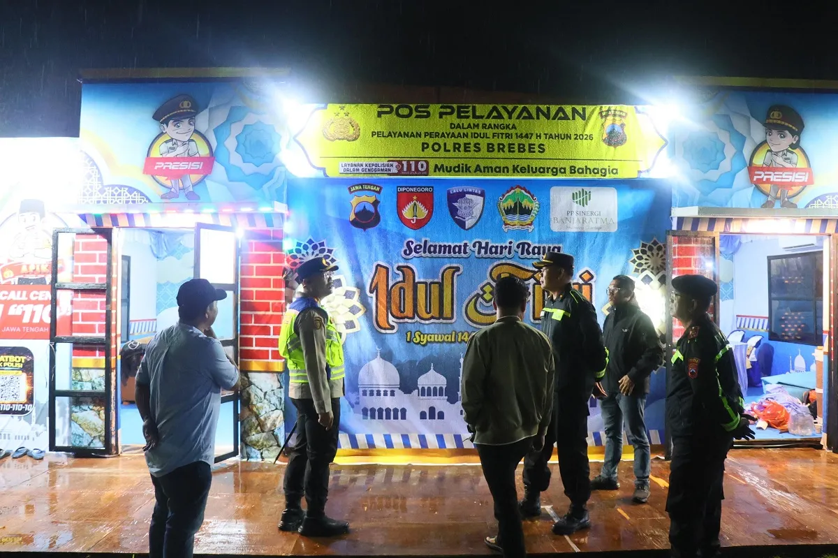 Jelang Ops Ketupat Candi 2026, Kapolres Brebes Pastikan Kesiapan Pos Pengamanan 